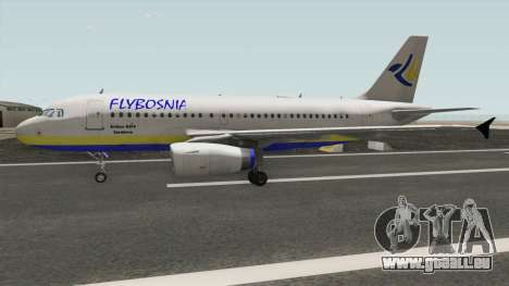 FLYBOSNIA Airbus A319 V1 pour GTA San Andreas