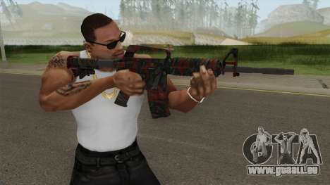 CS:GO M4A1 (Redtiger Skin) für GTA San Andreas