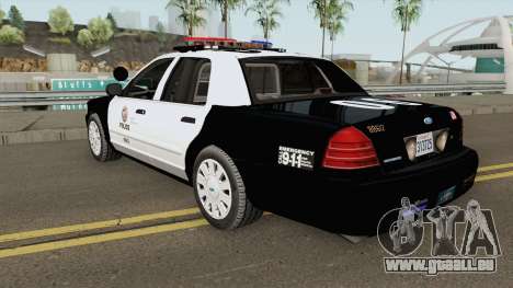 Ford Crown Victoria Police Interceptor LAPD 2011 pour GTA San Andreas