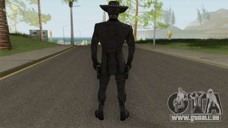 Erron Black (With Hat) From Mortal Kombat X pour GTA San Andreas