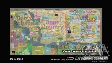 G-Soldier LSRP Detailed Map Radar für GTA San Andreas