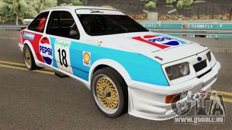 Ford Sierra RS Cosworth Pepsi Edition 1986 pour GTA San Andreas