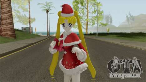 Usagi Tsukino in Christmas Clothes pour GTA San Andreas