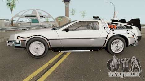 DeLorean DMC-12 (Back To The Future) für GTA San Andreas