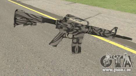 CS:GO M4A1 (Zebra Dark Skin) pour GTA San Andreas