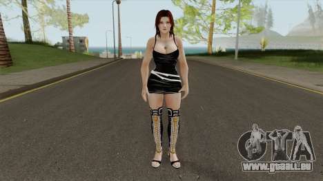 Tina Slutty Dress für GTA San Andreas