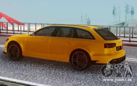 Audi RS6 Welow pour GTA San Andreas