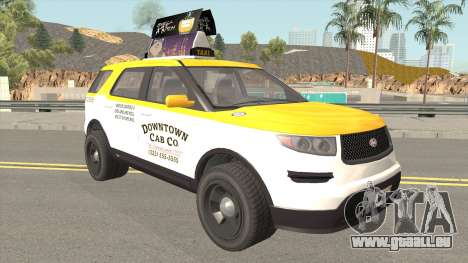 Vapid Scout Taxi GTA V pour GTA San Andreas