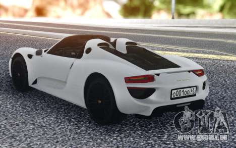 Porsche 918 Spyder für GTA San Andreas