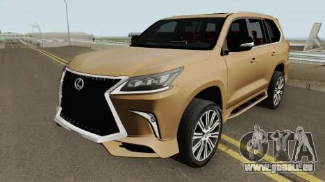 Lexus LX570 SUPER SPORT 2019 pour GTA San Andreas