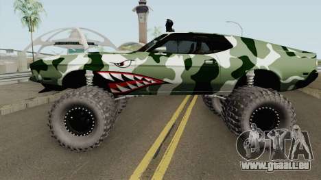 Ford Mustang Off Road Camo Shark 1971 pour GTA San Andreas