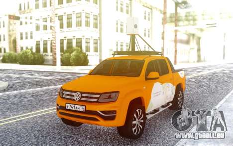 Volkswagen Amarok V6 Yandex.Karte für GTA San Andreas