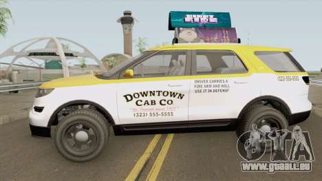 Vapid Scout Taxi GTA V IVF pour GTA San Andreas