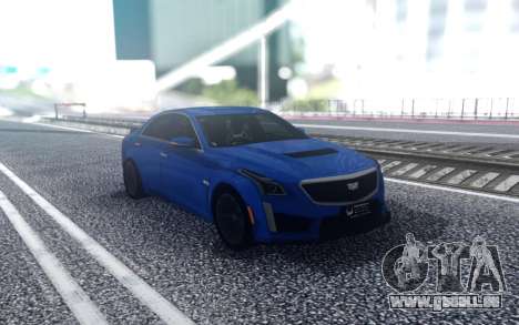 2016 Cadillac ATS-V Coupe Spy Shots pour GTA San Andreas