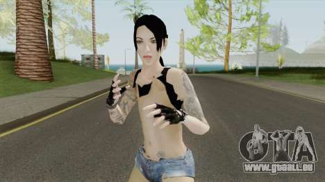 Rock Girl Skin pour GTA San Andreas