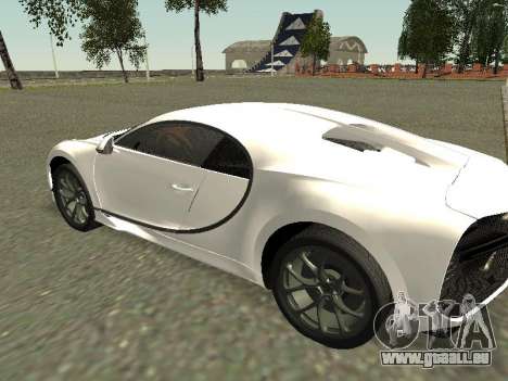 Bugatti Chiron Winter Edition pour GTA San Andreas