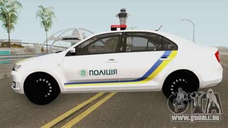 Skoda Rapid (Police Of Ukraine) pour GTA San Andreas