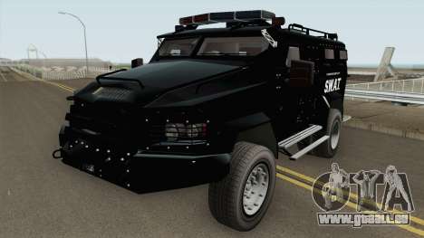 NFS MW 2012 SWAT Van IVF pour GTA San Andreas
