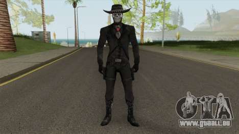 Erron Black (With Hat) From Mortal Kombat X pour GTA San Andreas