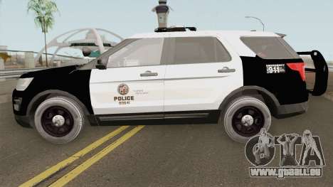 Ford Explorer Police Interceptor LAPD 2017 für GTA San Andreas