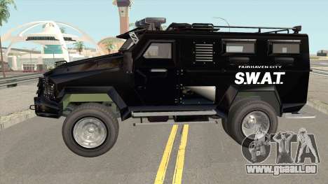 NFS MW 2012 SWAT Van für GTA San Andreas