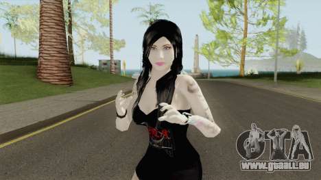 Metal Girl Skin pour GTA San Andreas