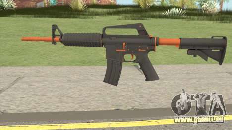 CS:GO M4A1 (Orange Accents Skin) pour GTA San Andreas
