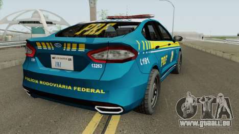 Ford Fusion Policia Rodoviaria Federal pour GTA San Andreas