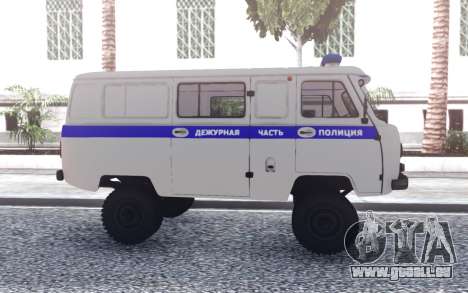 UAZ Buhanka - Duty-Teil für GTA San Andreas
