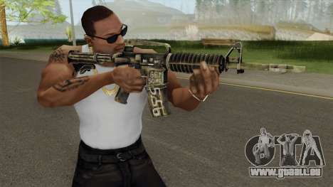 CS:GO M4A1 (Flashback Skin) pour GTA San Andreas