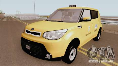 Kia Soul 2015 Taxi Colombiano für GTA San Andreas