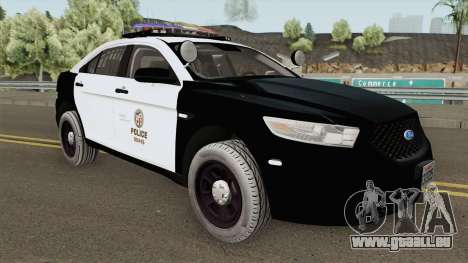 Ford Taurus Police Interceptor LAPD 2015 für GTA San Andreas