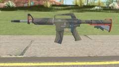 CS:GO M4A1 (Brifing Skin) für GTA San Andreas