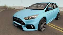 Ford Focus RS 2017 HQ pour GTA San Andreas