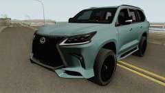 Lexus LX570 Black Edtion 2019 pour GTA San Andreas