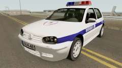 Volkswagen Golf IV Policija Republike Srpske pour GTA San Andreas
