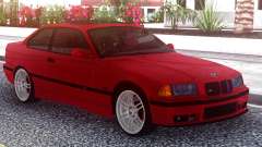 BMW M3 E36 Stock Red pour GTA San Andreas