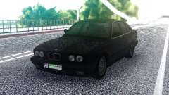 BMW E34 525 Black pour GTA San Andreas