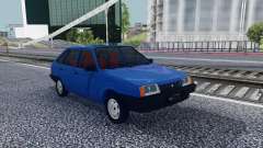 2109 Blau Hatchback für GTA San Andreas