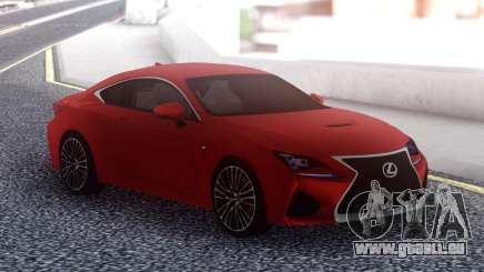Lexus RC F Red für GTA San Andreas
