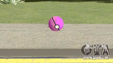 Poke Ball (Pink) für GTA San Andreas