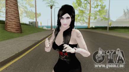 Metal Girl Skin V2 pour GTA San Andreas