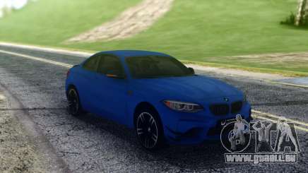 BMW M2 Blue Coupe pour GTA San Andreas