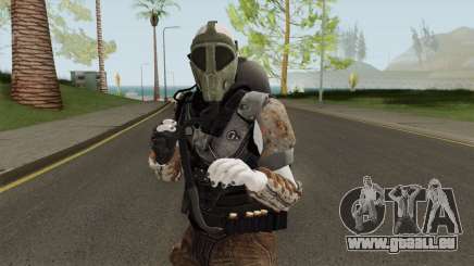 Zombie Skin With Arena War Outfit für GTA San Andreas