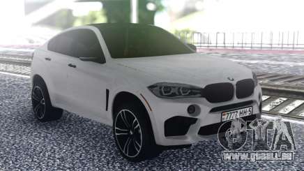 BMW X6 White pour GTA San Andreas