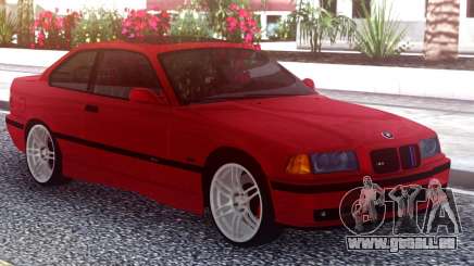 BMW M3 E36 Stock Red für GTA San Andreas