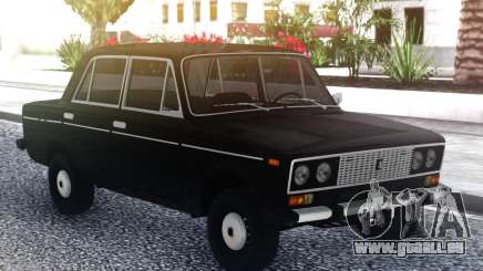 VAZ 2106 de VIDANGE Noir pour GTA San Andreas