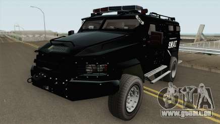 NFS MW 2012 SWAT Van IVF für GTA San Andreas