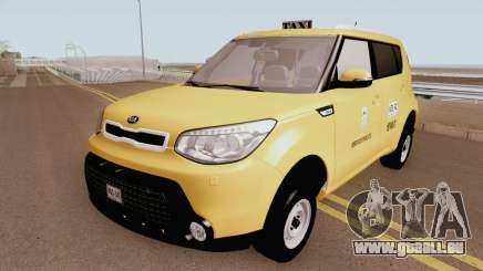 Kia Soul 2015 Taxi Colombiano für GTA San Andreas