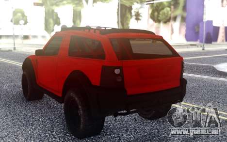 Range Rover Evoque pour GTA San Andreas